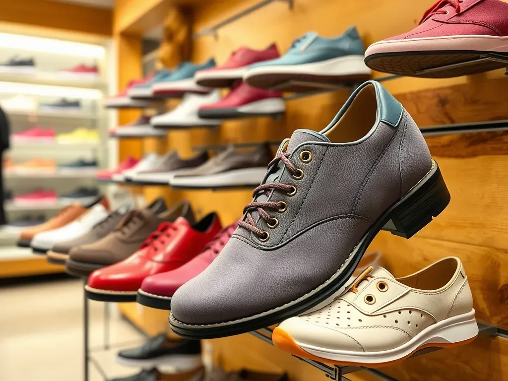 Lekkie półbuty damskie na wiosenne spacery